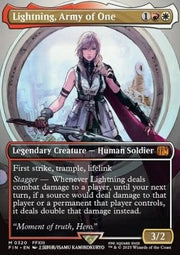 Lightning, Army of One (V.1) - FINAL FANTASY: Extras (Mythic) [XFIN-320]