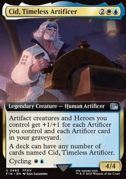 Cid, Timeless Artificer (V.15)⁣ - Magic: The Gathering - FINAL FANTASY: Extras⁣ (Uncommon)⁣ [480]