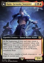 Kuja, Genome Sorcerer // Trance Kuja, Fate Defied (V.2)⁣ - Magic: The Gathering - FINAL FANTASY: Extras⁣ (Rare)⁣ [497]