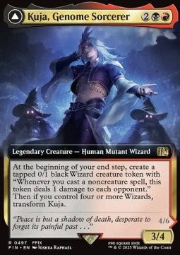 Kuja, Genome Sorcerer // Trance Kuja, Fate Defied (V.2)⁣ - Magic: The Gathering - FINAL FANTASY: Extras⁣ (Rare)⁣ [497]