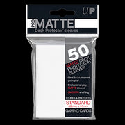 50 Ultra Pro Pro-Matte Sleeves (White)