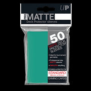 50 Ultra Pro Pro-Matte Sleeves (Aqua)
