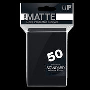 50 Ultra Pro Pro-Matte Sleeves (Black)