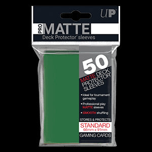 50 Ultra Pro Pro-Matte Sleeves (Green)