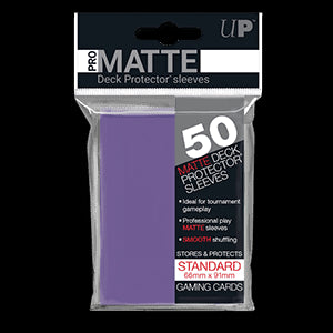 50 Ultra Pro Pro-Matte Sleeves (Purple)