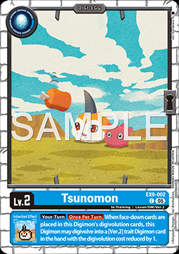 Tsunomon (EX9-002) (V.1)⁣ - Versus Monsters⁣ (Common)⁣ [002]