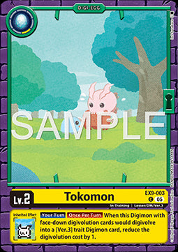Tokomon (EX9-003) (V.1)⁣ - Versus Monsters⁣ (Common)⁣ [003]