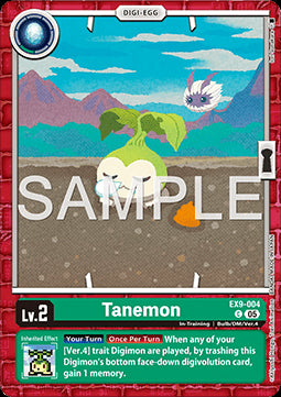 Tanemon (EX9-004) (V.1)⁣ - Versus Monsters⁣ (Common)⁣ [004]