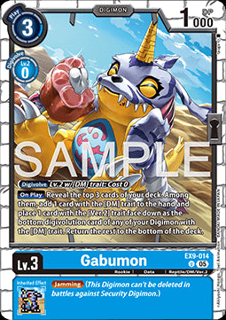 Gabumon (EX9-014) (V.1)⁣ - Versus Monsters⁣ (Uncommon)⁣ [014]