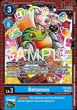 Betamon (EX9-016) (V.1)⁣ - Versus Monsters⁣ (Uncommon)⁣ [016]