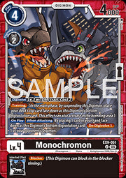 Monochromon (EX9-051) (V.1)⁣ - Versus Monsters⁣ (Uncommon)⁣ [051]