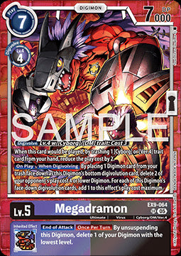 Megadramon (EX9-064) (V.1)⁣ - Versus Monsters⁣ (Super Rare)⁣ [064]