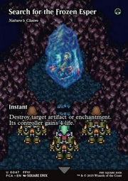 Nature's Claim⁣ - Magic: The Gathering - FINAL FANTASY Through the Ages⁣ (Uncommon)⁣ [47]