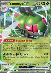 Yanmega ex - Destined Rivals (Double Rare) [DRI-003]