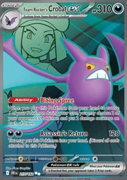 Team Rocket's Crobat ex⁣ - Destined Rivals⁣ (Ultra Rare)⁣ [217]