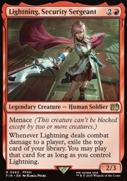 Lightning, Security Sergeant (V.2)