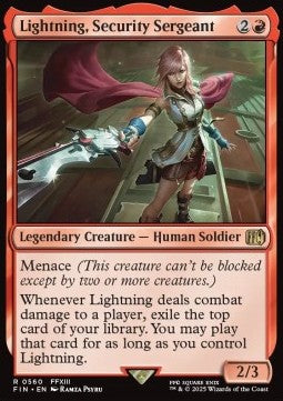Lightning, Security Sergeant (V.2)
