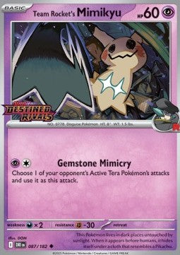 Team Rocket's Mimikyu - Destined Rivals: Additionals (Promo) [xDRI-087]