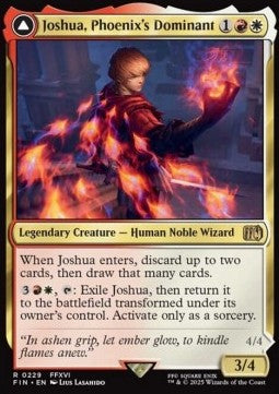 Joshua, Phoenix's Dominant // Phoenix, Warden of Fire