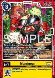 Nanimon (EX9-028) (V.1)⁣ - Versus Monsters⁣ (Uncommon)⁣ [028]