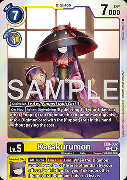 Karakurumon (EX9-032)⁣ - Versus Monsters⁣ (Rare)⁣ [032]