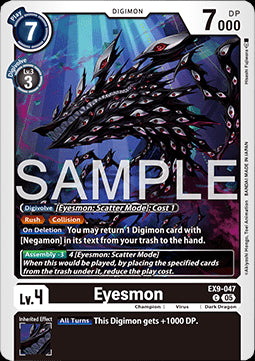 Eyesmon (EX9-047) (V.1)⁣ - Versus Monsters⁣ (Common)⁣ [047]