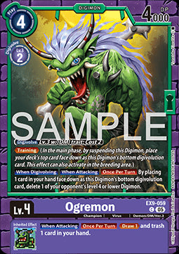 Ogremon (EX9-059) (V.1)⁣ - Versus Monsters⁣ (Common)⁣ [059]