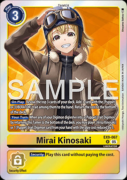 Mirai Kinosaki (EX9-067) (V.1)⁣ - Versus Monsters⁣ (Rare)⁣ [067]