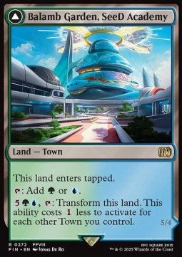 Balamb Garden, SeeD Academy // Balamb Garden, Airborne⁣ - Magic: The Gathering - FINAL FANTASY⁣ (Rare)⁣ [272]