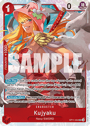 Kujyaku (OP11-004) (V.1) - A Fist of Divine Speed (Super Rare) [OP11-004]
