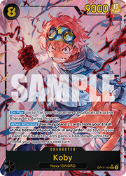 Koby (OP11-119) (V.2) - A Fist of Divine Speed (Alternate Art) [OP11-119]