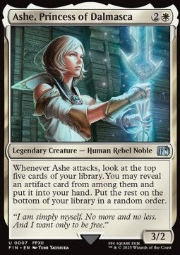 Ashe, Princess of Dalmasca⁣ - Magic: The Gathering - FINAL FANTASY⁣ (Uncommon)⁣ [7]