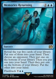 Memories Returning - Magic: The Gathering - FINAL FANTASY (Rare) [FIN-63]