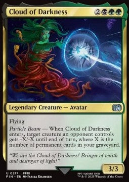 Cloud of Darkness⁣ - Magic: The Gathering - FINAL FANTASY⁣ (Uncommon)⁣ [217]