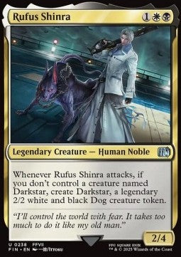 Rufus Shinra⁣ - Magic: The Gathering - FINAL FANTASY⁣ (Uncommon)⁣ [238]