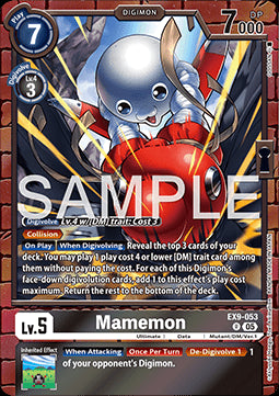 Mamemon (EX9-053)⁣ - Versus Monsters⁣ (Rare)⁣ [053]