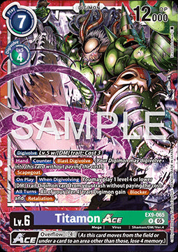 Titamon Ace (EX9-065)⁣ - Versus Monsters⁣ (Rare)⁣ [065]