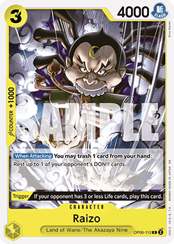Raizo (OP06-112)