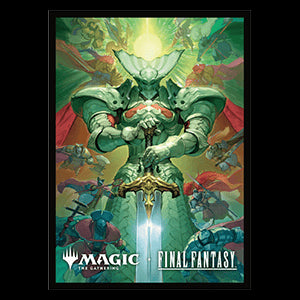 Magic: The Gathering - FINAL FANTASY: "Summon: Knights of Round" Sleeves⁣ - Magic: The Gathering - FINAL FANTASY