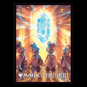 Magic: The Gathering - FINAL FANTASY: "The Crystal's Chosen" Sleeves⁣ - Magic: The Gathering - FINAL FANTASY
