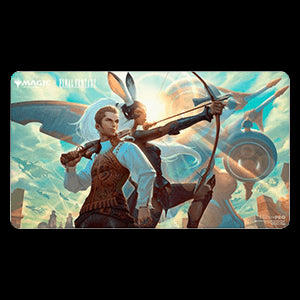 Magic: The Gathering - FINAL FANTASY: "Balthier and Fran" Playmat⁣ - Magic: The Gathering - FINAL FANTASY