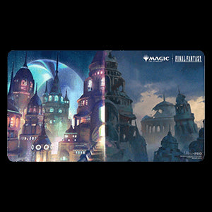 Magic: The Gathering - FINAL FANTASY: "Zanarkand, Ancient Metropolis // Lasting Fayth" Playmat⁣ - Magic: The Gathering - FINAL FANTASY