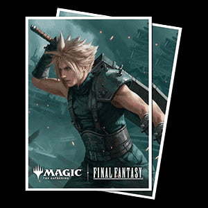 Magic: The Gathering - FINAL FANTASY: "Cloud, Planet's Champion" APEX Deck Protector Sleeves⁣ - Magic: The Gathering - FINAL FANTASY