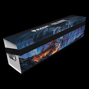 Magic: The Gathering - FINAL FANTASY: "Bahamut and Ifrit" Flat Pack Storage Box⁣ - Magic: The Gathering - FINAL FANTASY