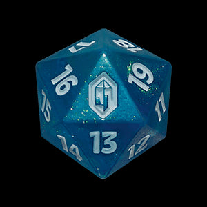 Magic: The Gathering - FINAL FANTASY: Prerelease "Crystal" D20 Die⁣ - Magic: The Gathering - FINAL FANTASY