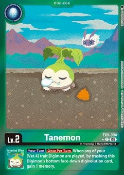 Tanemon (EX9-004) (V.2)⁣ - Versus Monsters⁣ (Alternative Art)⁣ [004]