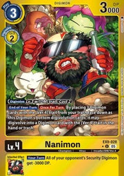 Nanimon (EX9-028) (V.2)⁣ - Versus Monsters⁣ (Alternative Art)⁣ [028]