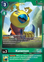 Kunemon (EX9-034) (V.2)⁣ - Versus Monsters⁣ (Alternative Art)⁣ [034]