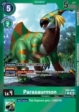 Parasaurmon (EX9-040) (V.2)