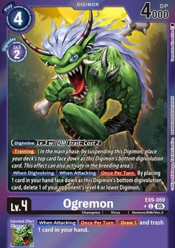 Ogremon (EX9-059) (V.2)⁣ - Versus Monsters⁣ (Alternative Art)⁣ [059]